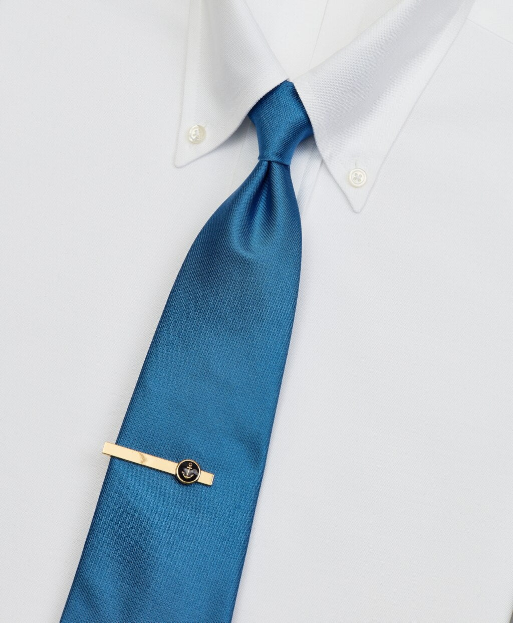 Brooks Brothers Men Anchor Medallion Tie Bar