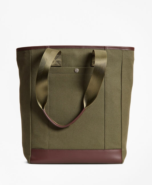Brooks Brothers Men Canvas Tote Bag
