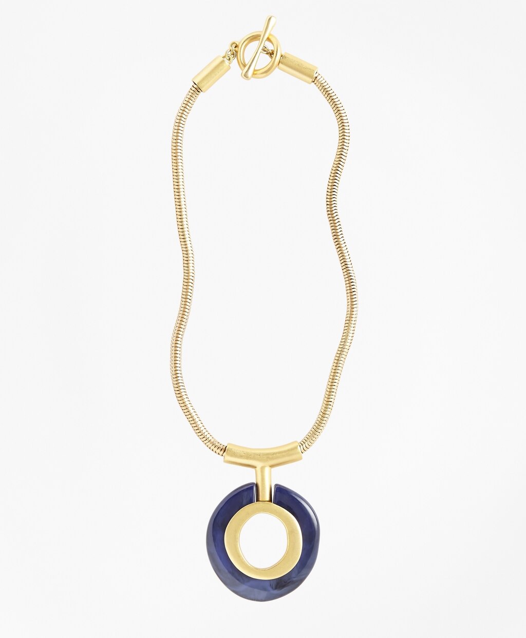Brooks Brothers Women Gold-Plated Pendant Necklace
