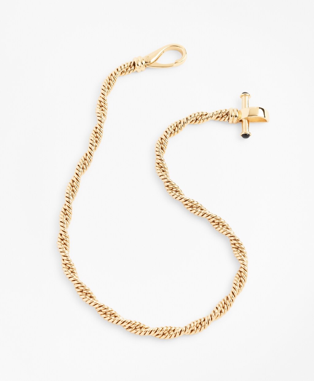 Brooks Brothers Women Gold-Plated Rope Chain Necklace