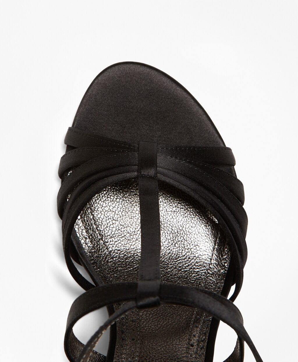 Brooks Brothers Women Satin High-Heeled Sandals