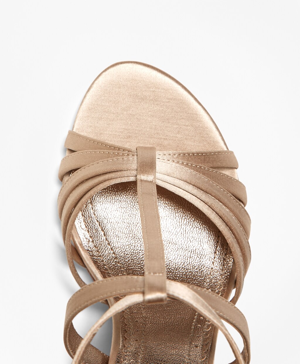 Brooks Brothers Women Satin High-Heeled Sandals