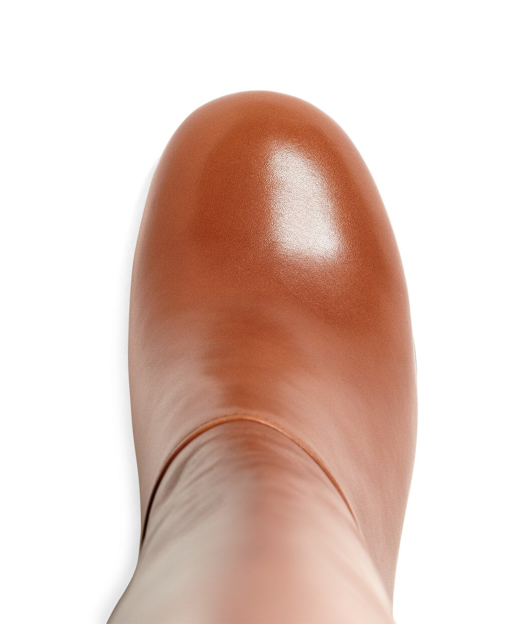 Brooks Brothers Women Tall Leather Stacked Heel Boots