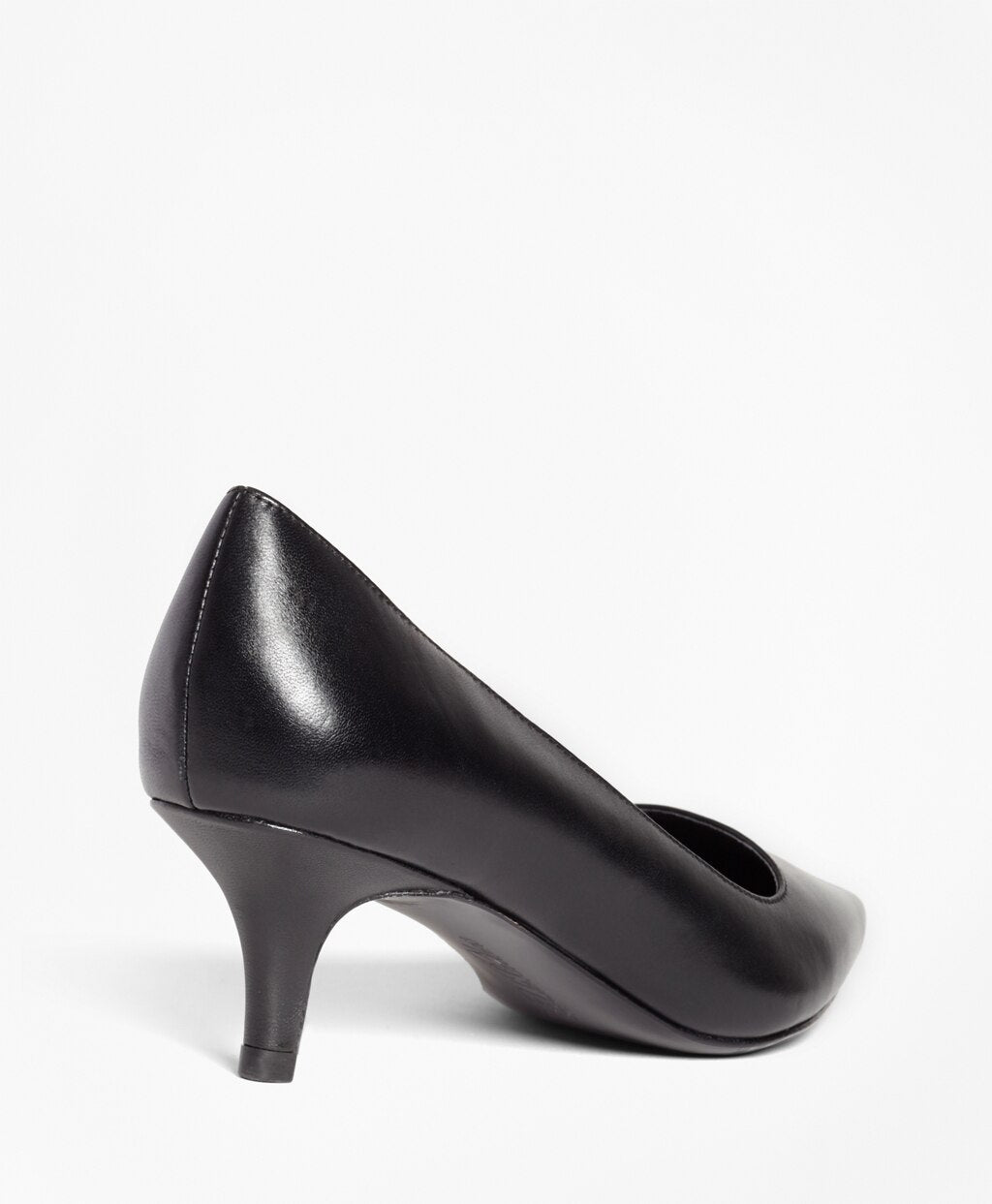 Brooks Brothers Women Leather Point-Toe Pumps