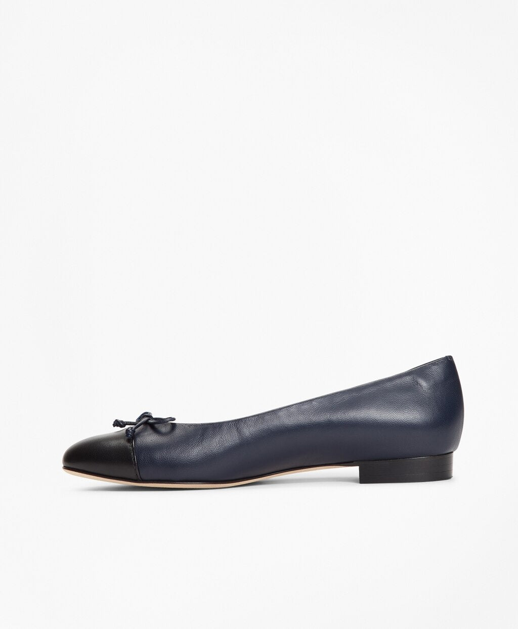 Brooks Brothers Women Color-block Leather Flats
