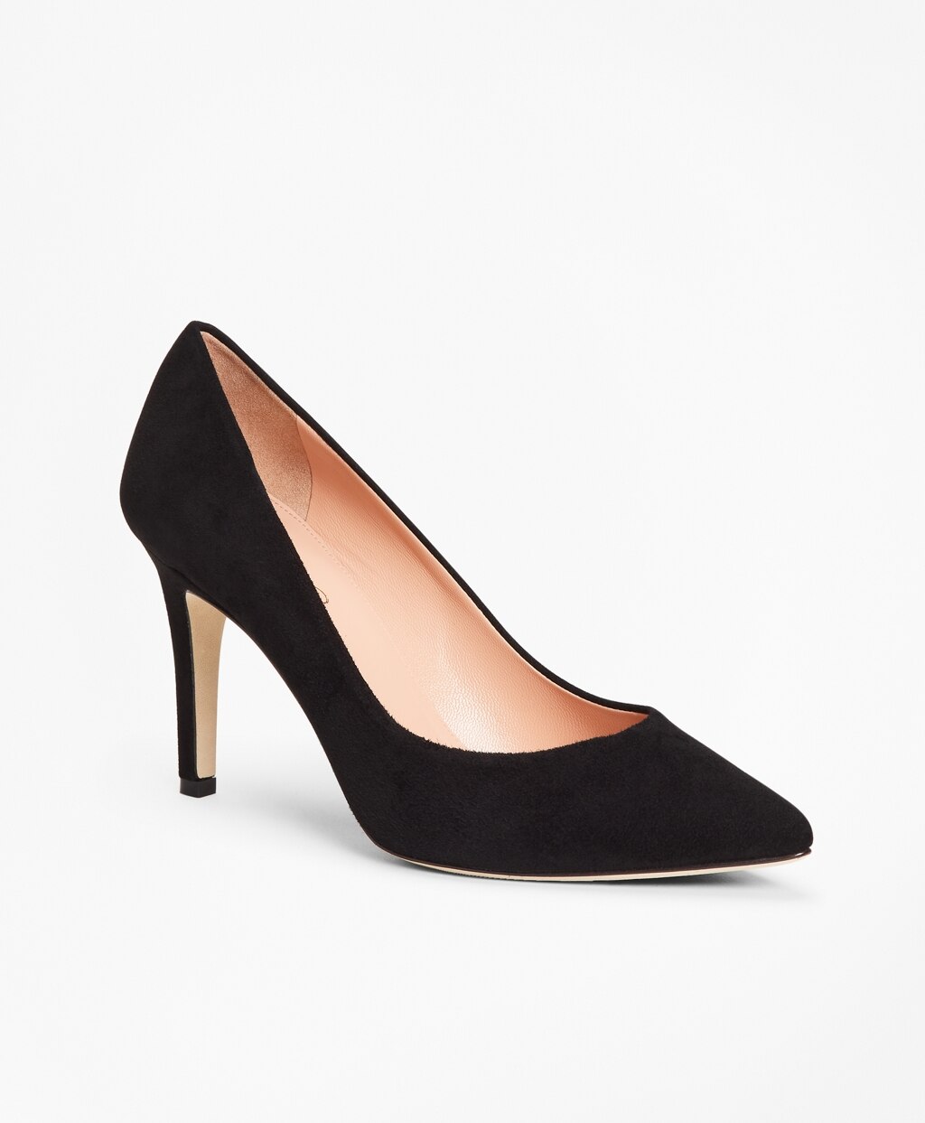 Brooks Brothers Women Suede Point-Toe Pumps
