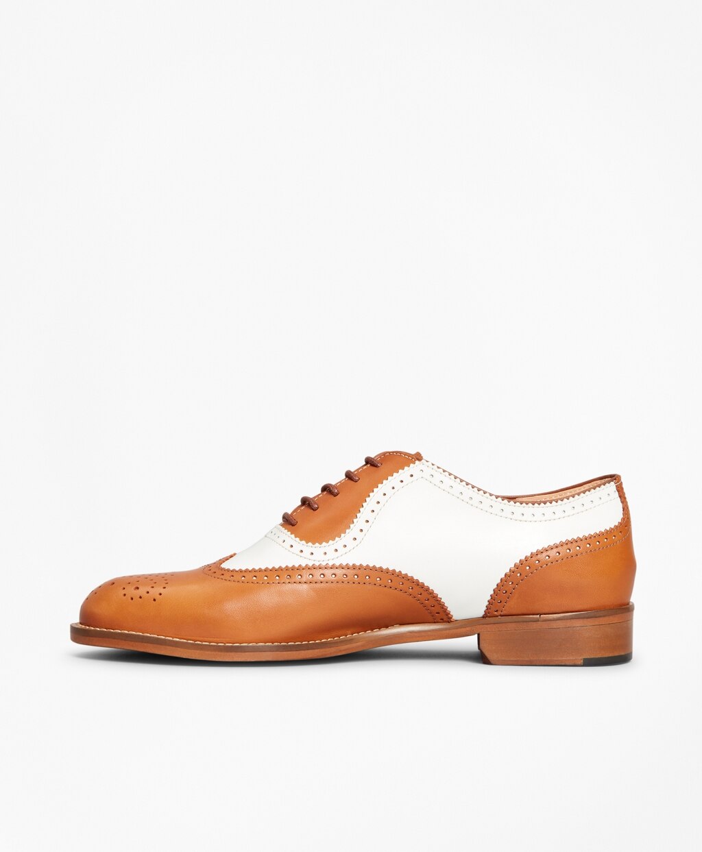 Brooks Brothers Women Leather Spectator Wingtips