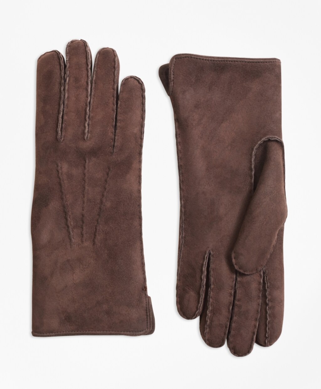 Brooks Brothers Women Shearling Gloves