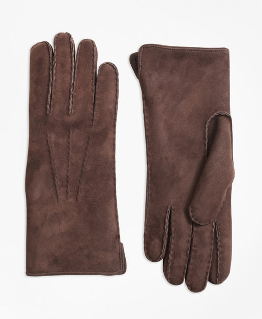 Brooks Brothers Women Shearling Gloves