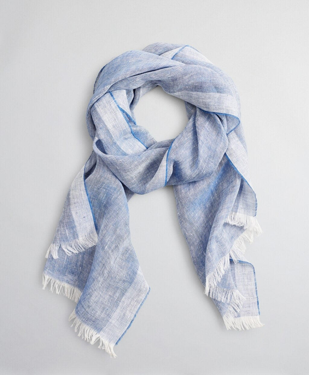 Brooks Brothers Women Linen Oblong Scarf