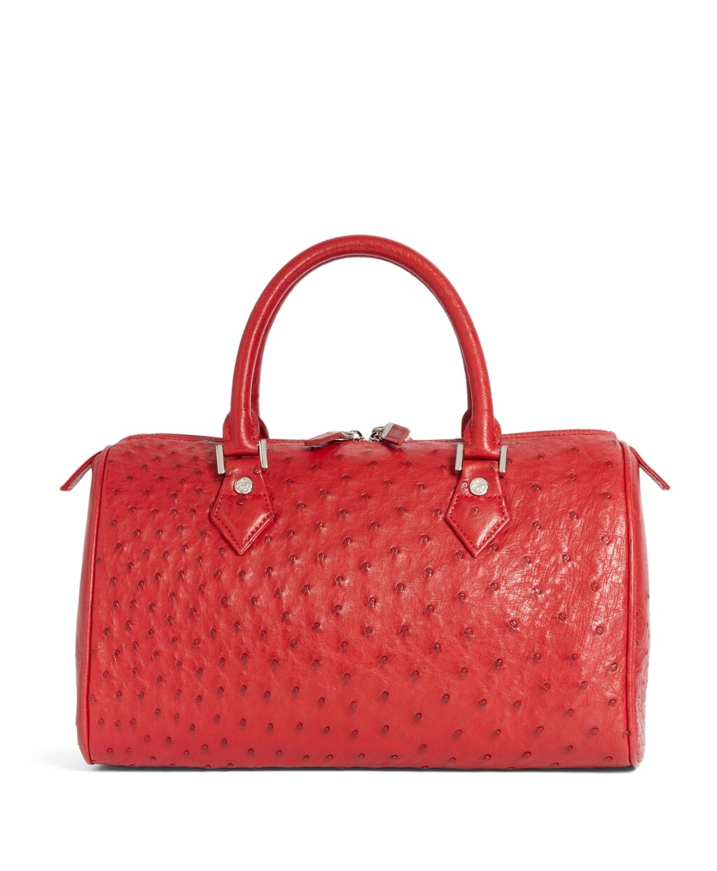 Brooks Brothers Women Ostrich Barrel Bag