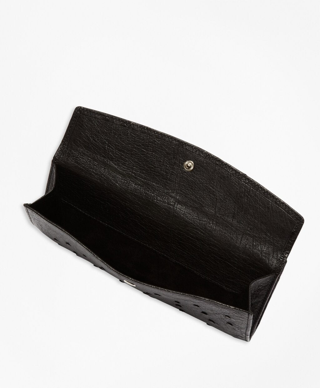 Brooks Brothers Women Ostrich Wallet