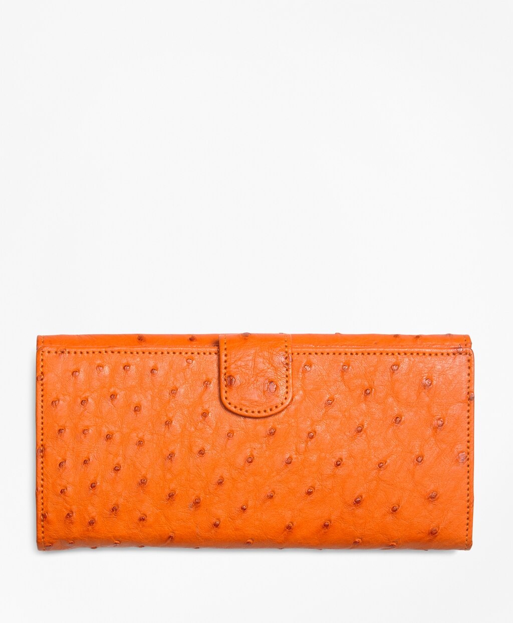 Brooks Brothers Women Ostrich Wallet