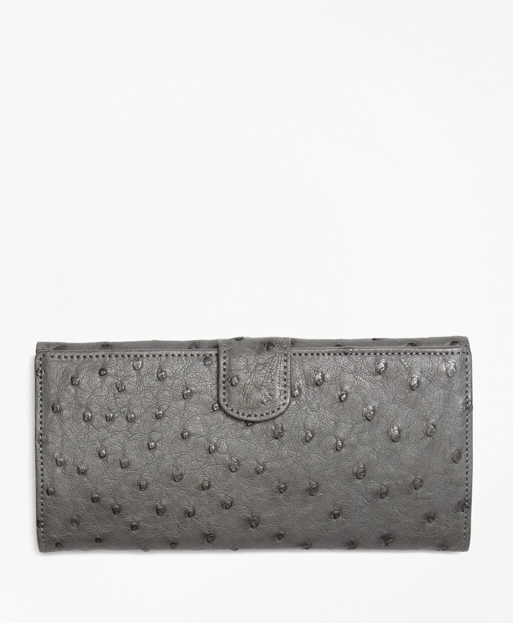 Brooks Brothers Women Ostrich Wallet