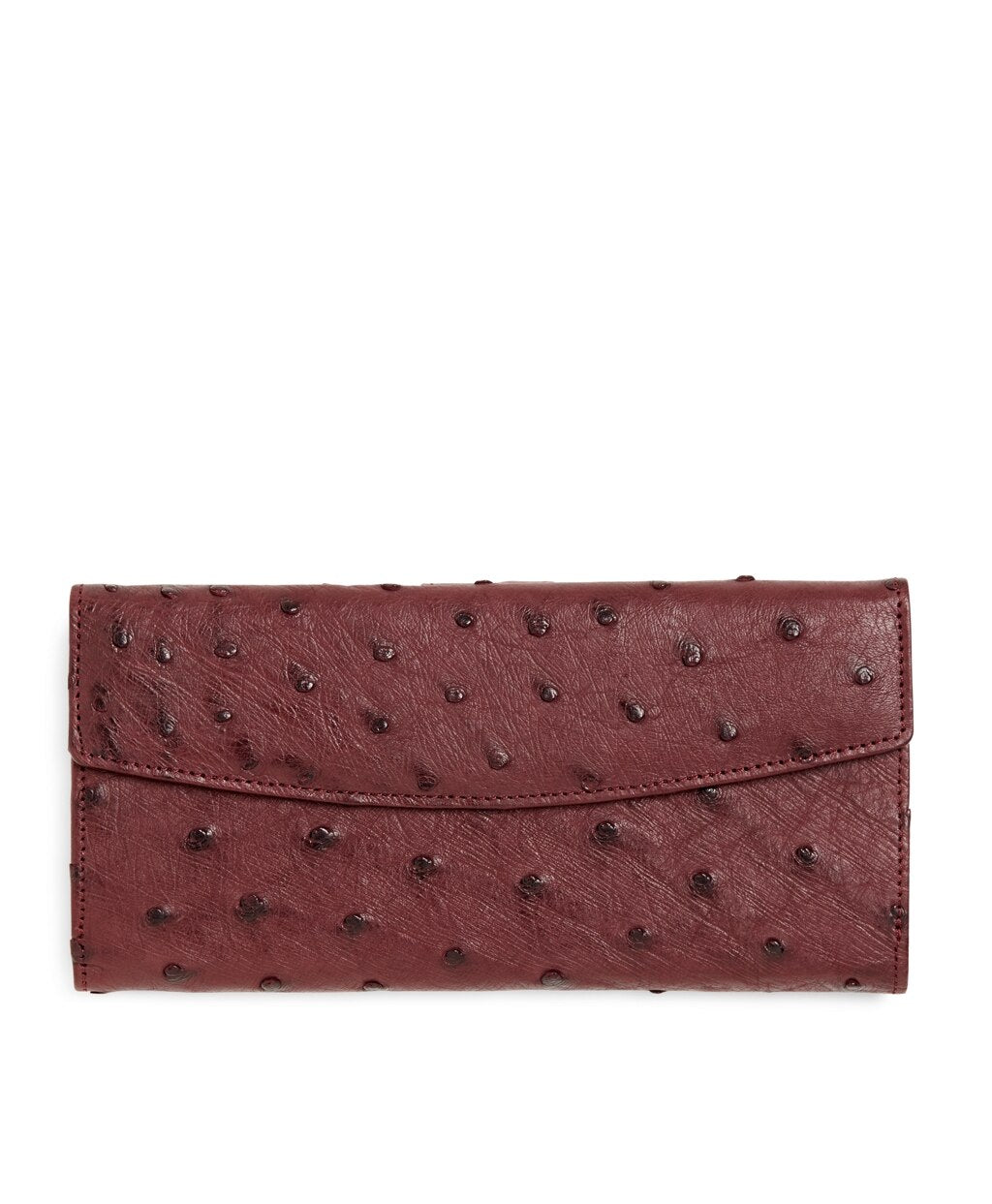 Brooks Brothers Women Ostrich Wallet