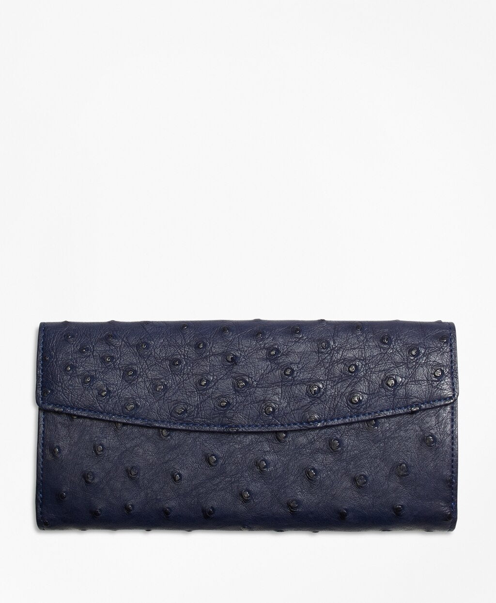 Brooks Brothers Women Ostrich Wallet