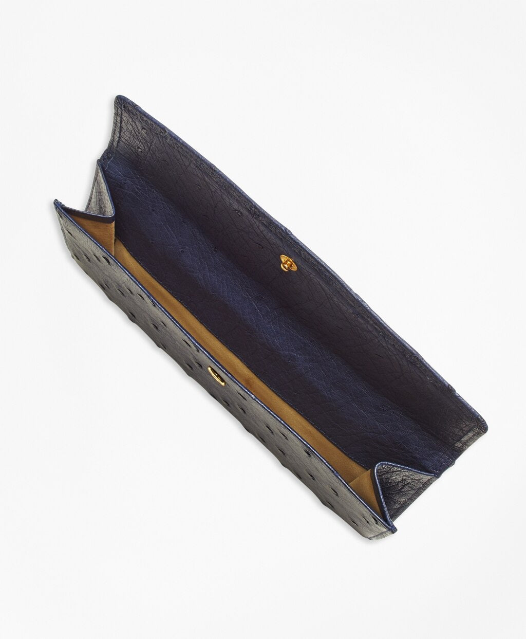Brooks Brothers Women Ostrich Wallet