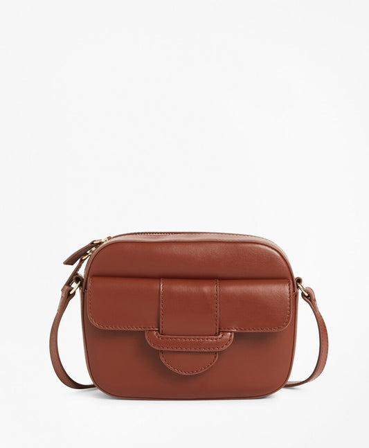 Brooks Brothers Women Leather Crossbody Bag