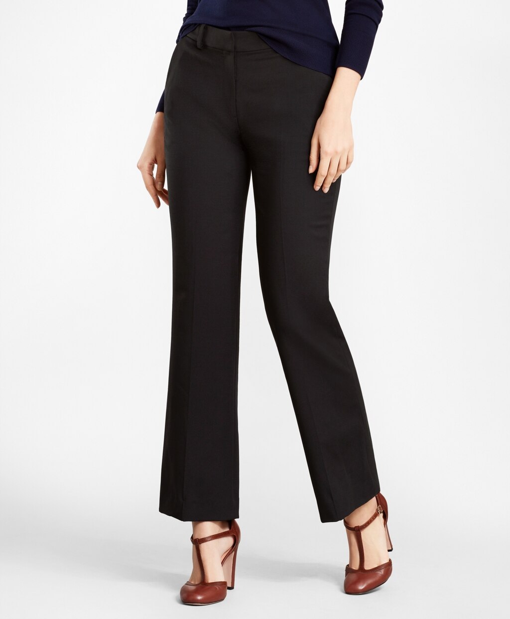 Brooks Brothers Women Stretch Wool Pants