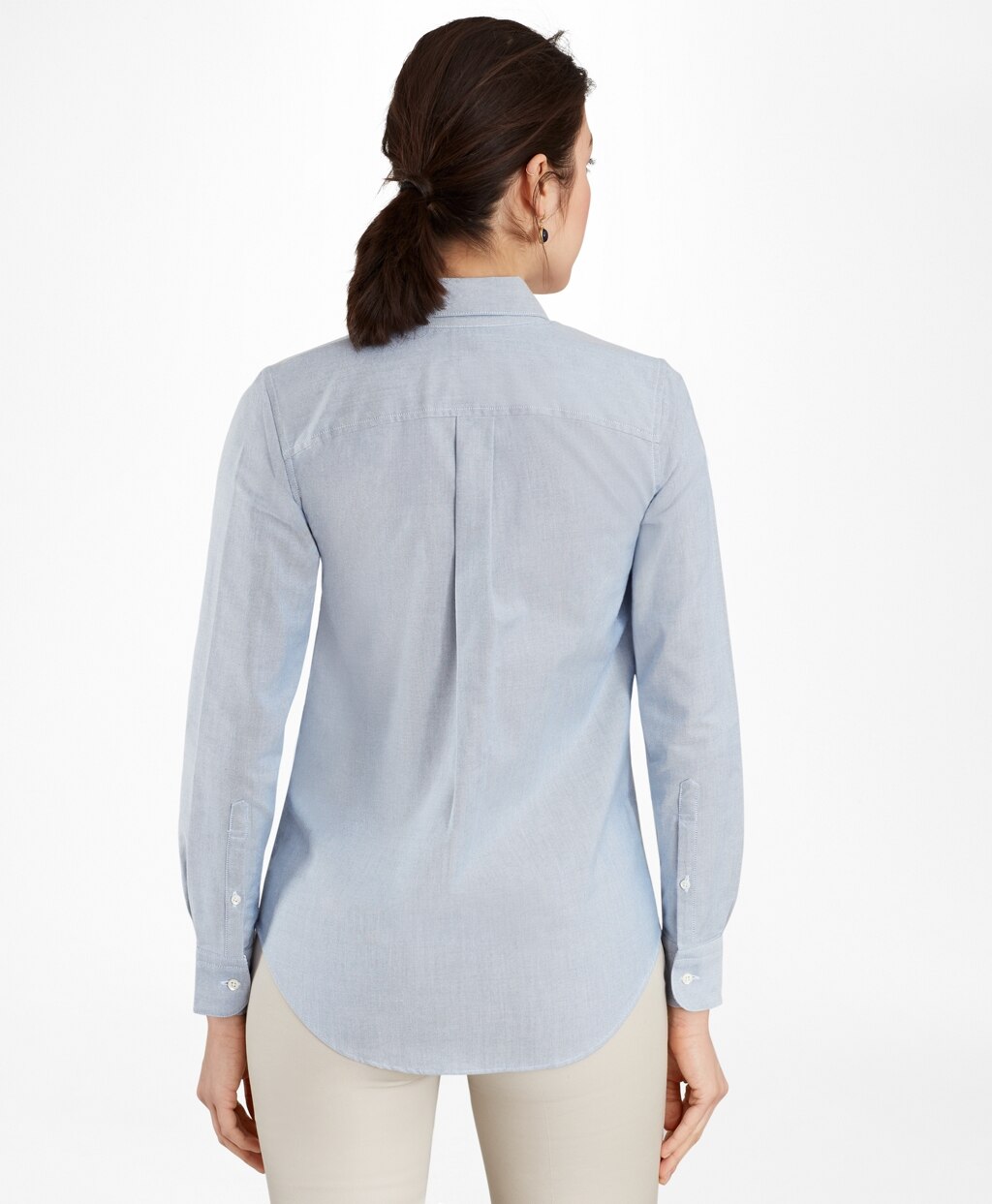 Brooks Brothers Women Classic-Fit Supima® Cotton Oxford Button-Down Shirt