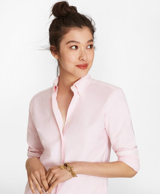 Brooks Brothers Women Classic-Fit Supima® Cotton Oxford Button-Down Shirt