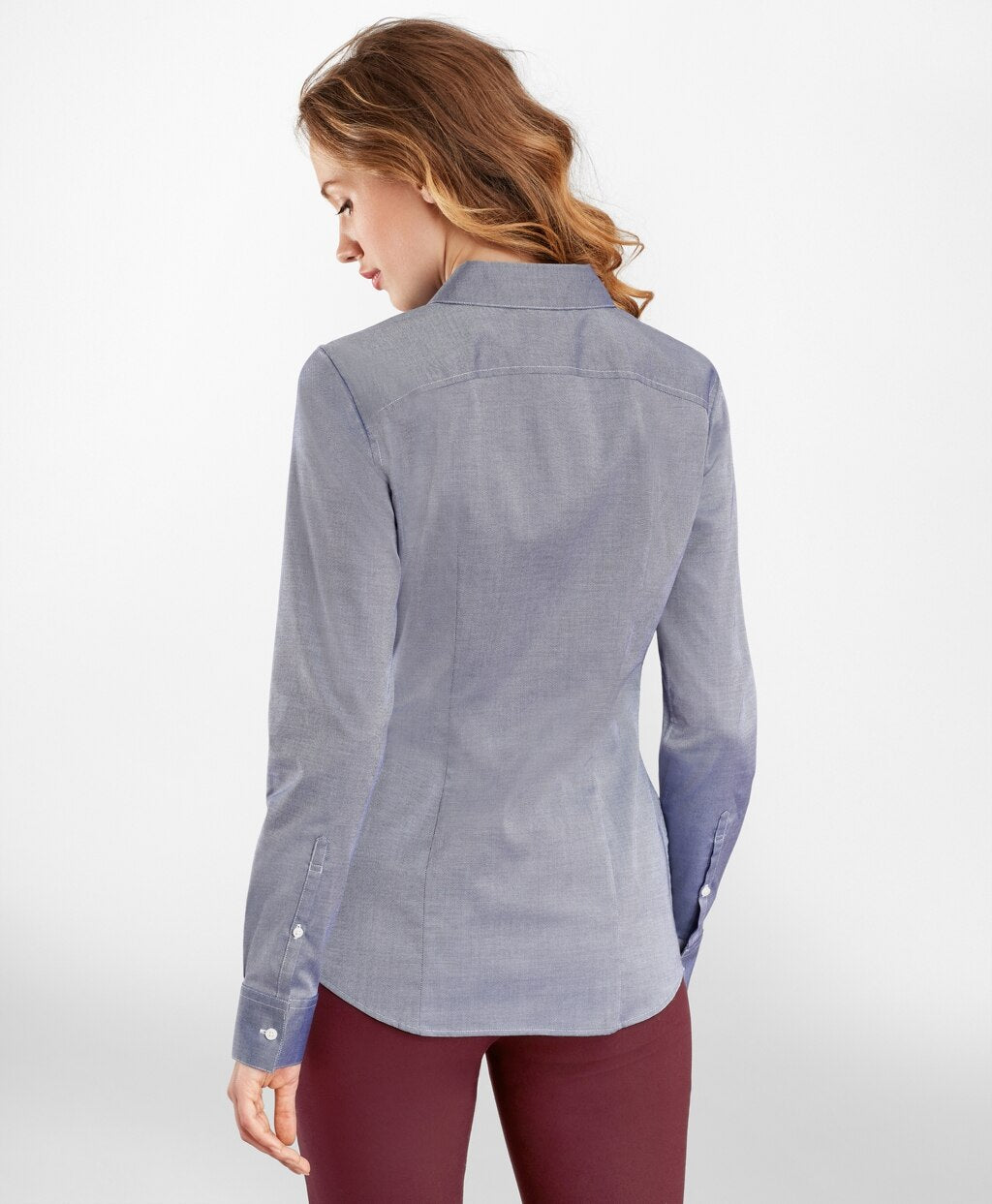 Brooks Brothers Women Supima® Cotton Royal Oxford Fitted Shirt
