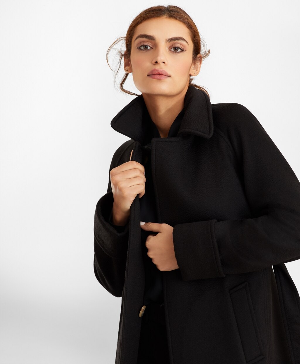 Brooks Brothers Women Cashmere Wrap Coat