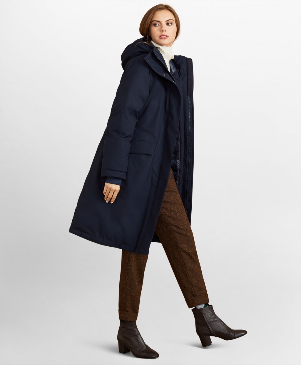 Brooks Brothers Women Polar Series™ Waterproof Tech Parka