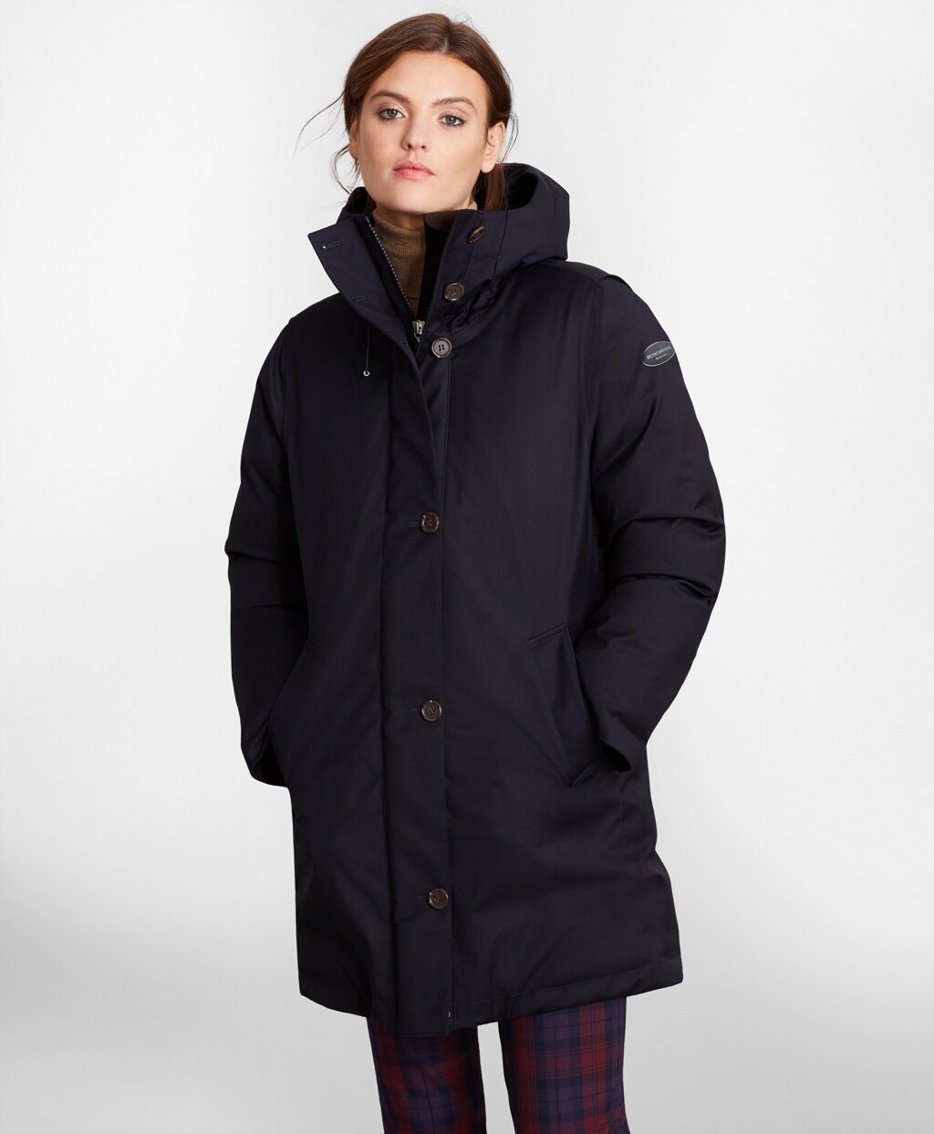 Brooks Brothers Women Polar Series™ Waterproof Wool Parka