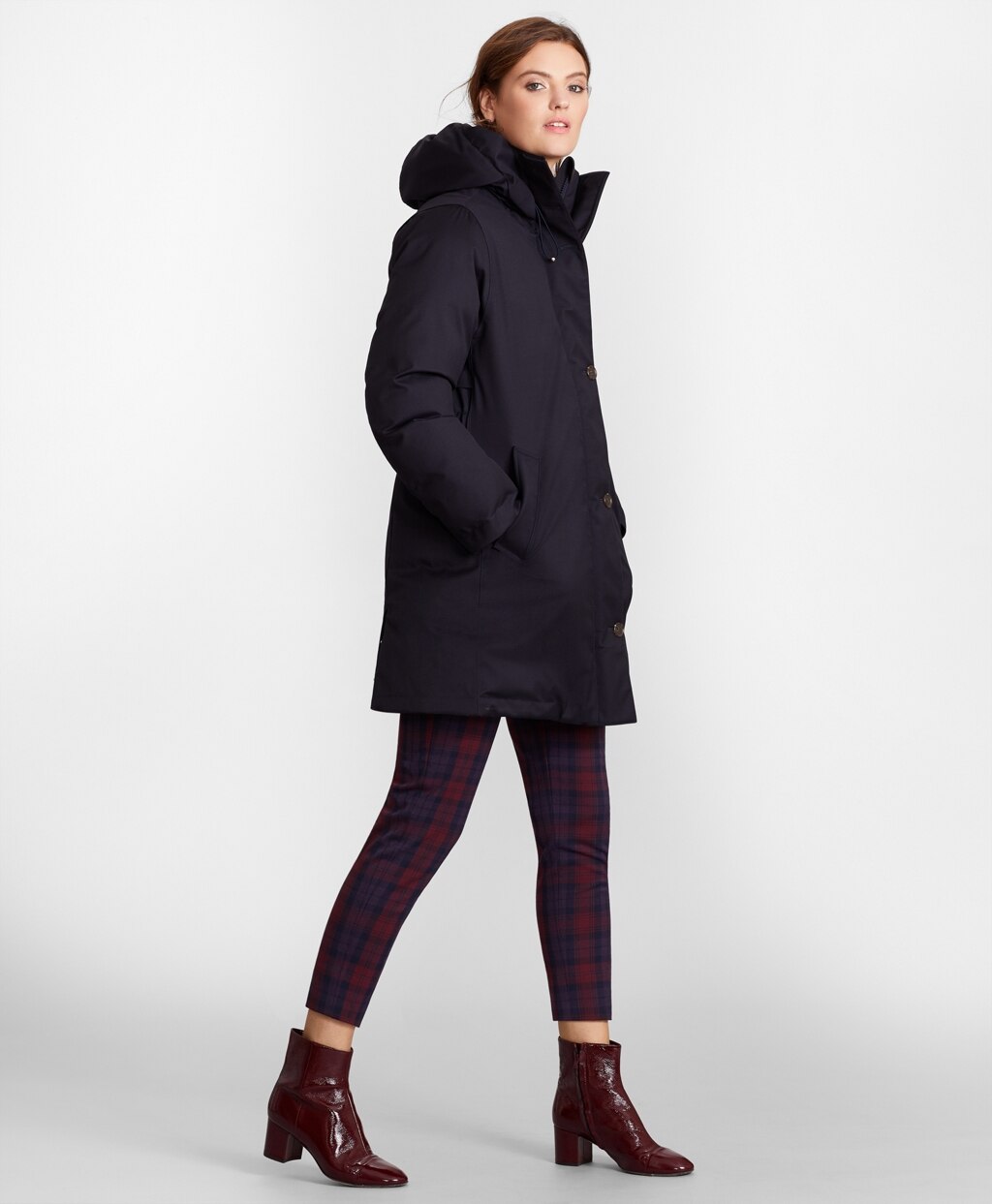 Brooks Brothers Women Polar Series™ Waterproof Wool Parka
