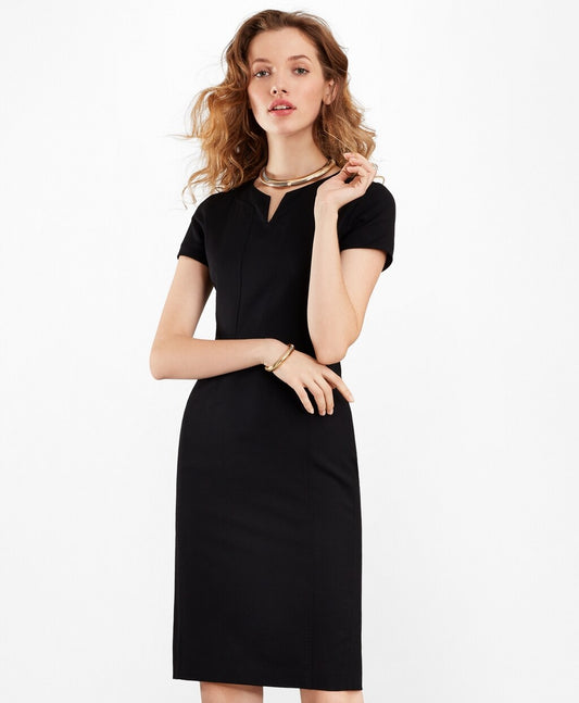 Brooks Brothers Women Wool Sheath Dress