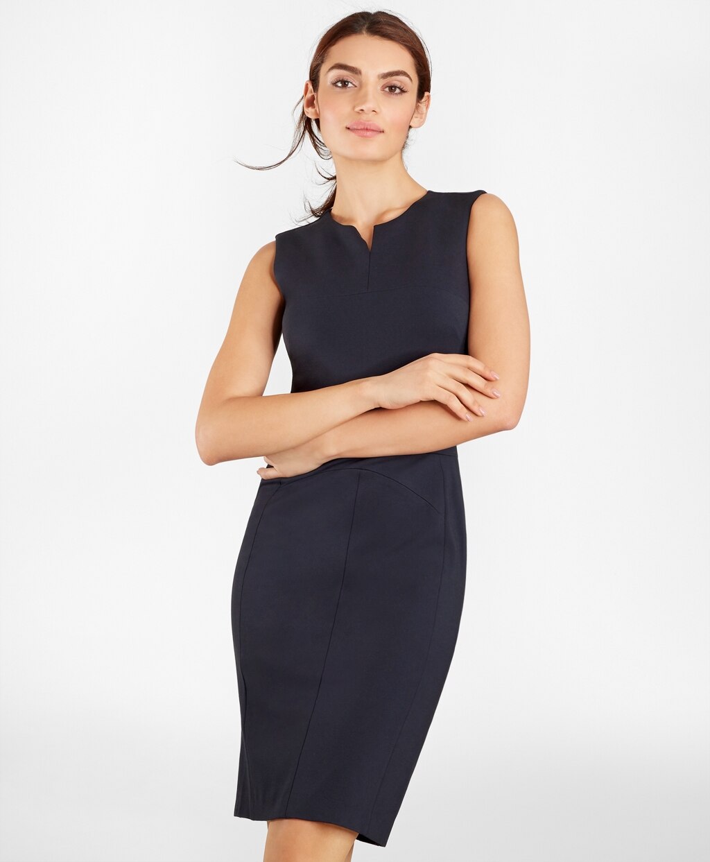 Brooks Brothers Women Ponte Knit Sheath Dress