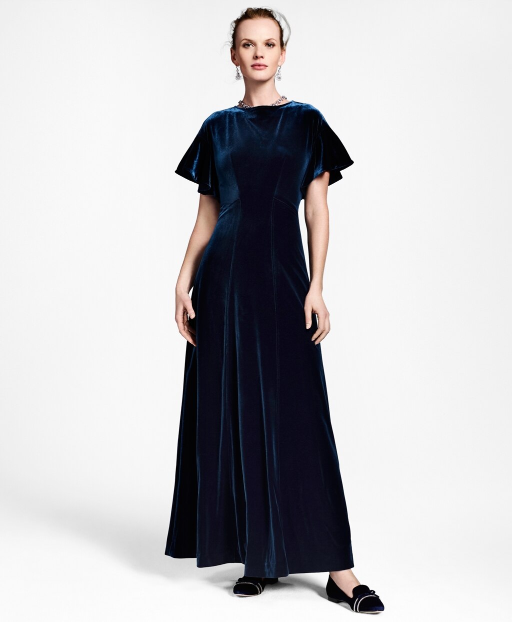 Brooks Brothers Women Velvet Gown
