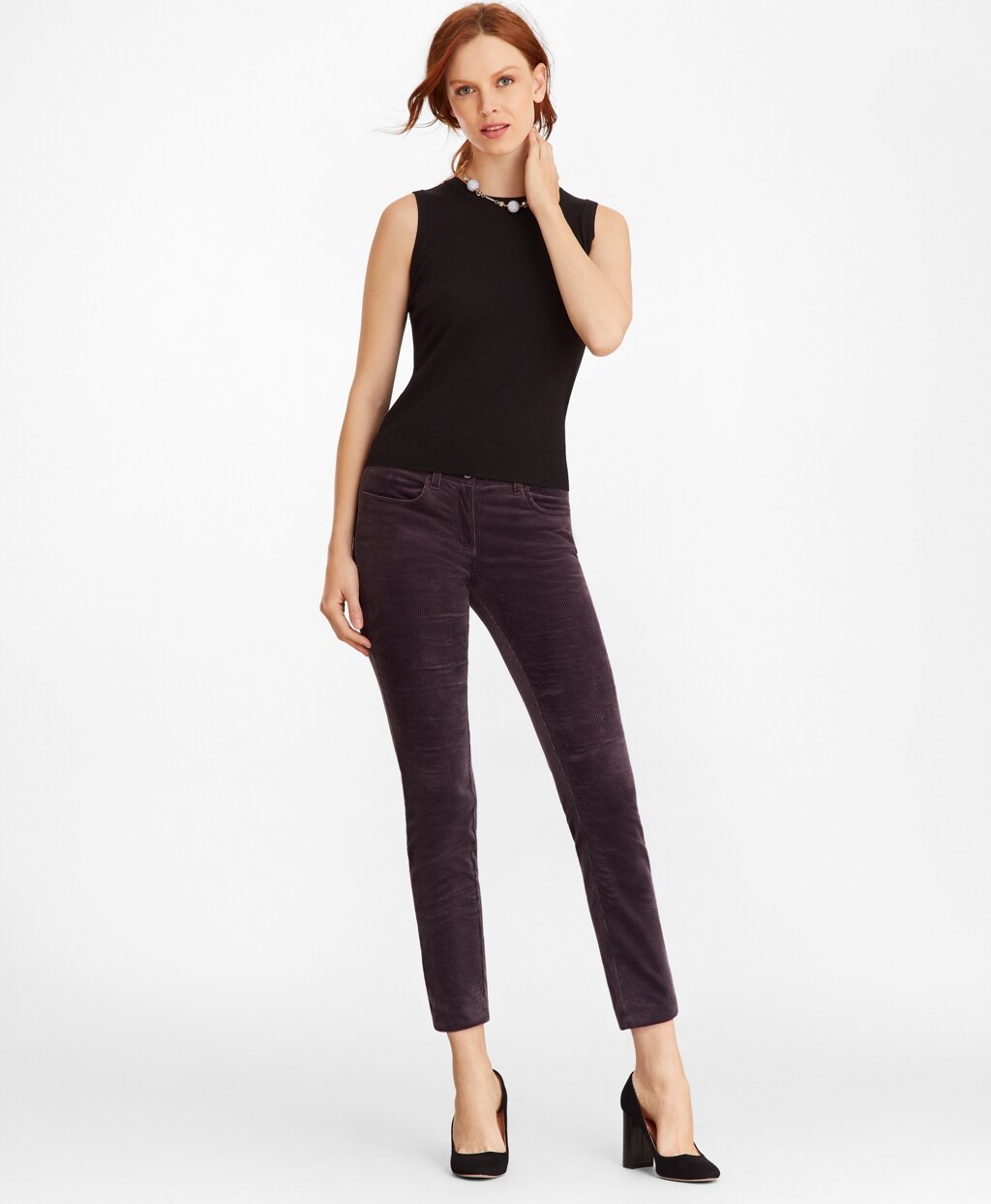 Brooks Brothers Women Merino Wool Shell